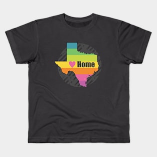 Texas is my Home Kids T-Shirt